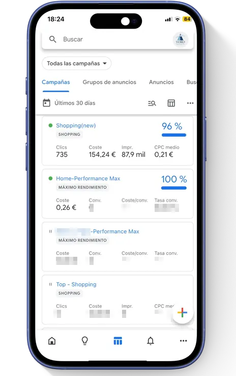Agencia Google Shopping Valladolid
