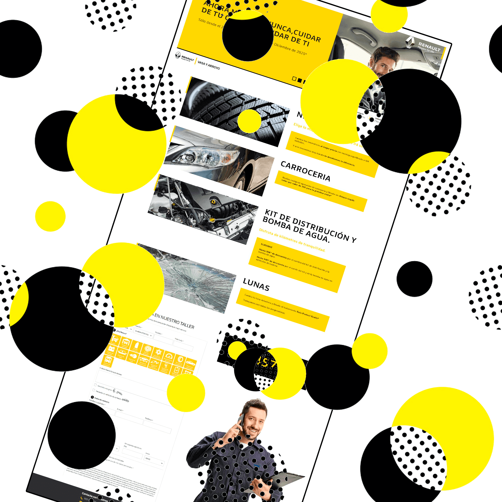 landing page renault